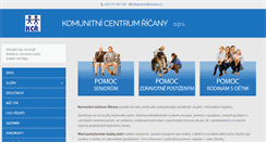 Desktop Screenshot of kcricany.cz