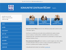 Tablet Screenshot of kcricany.cz